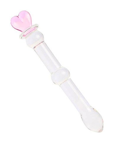 230481 - Lucent Bulbed Glass Massager - Just for you desires