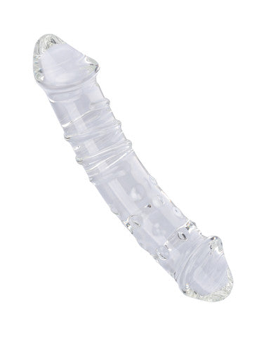 230483 - Lucent Duo Double Entry Glass Massager - Just for you desires