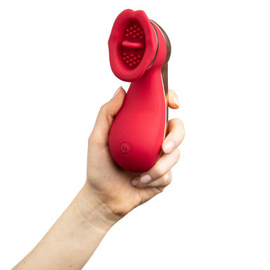 230548 - Share Satisfaction Chakra Luxury Tongue Vibrator - Just for you desires