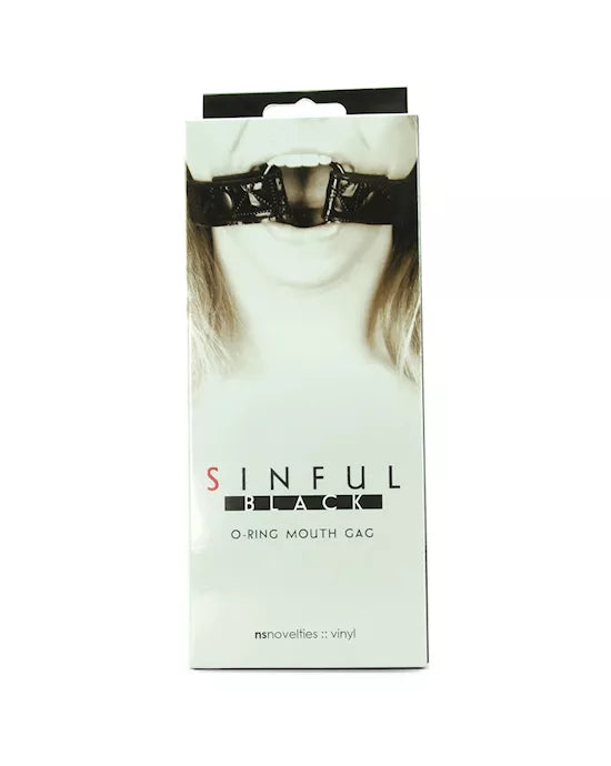 Sinful  ORing Mouth Gag - Just for you desires