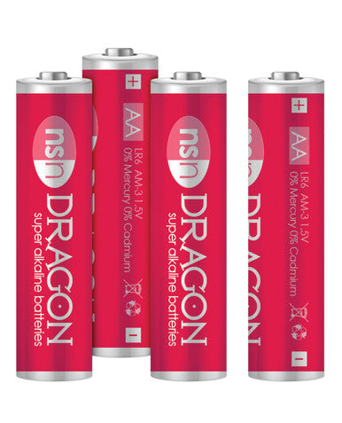 231135 - Dragon Alkaline Aa Battery 4-Pack - Just for you desires