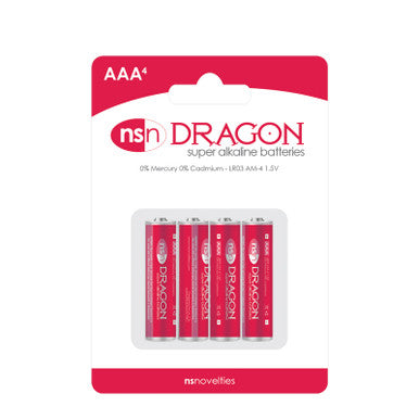 231136 - Dragon Alkaline Aaa Battery 4-Pack - Just for you desires