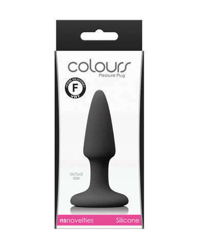 231278 - Colours Pleasures Mini Plug Black - Just for you desires
