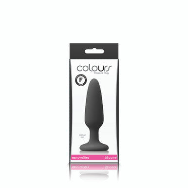 231279 - Colours Pleasures Small Plug Black - Just for you desires