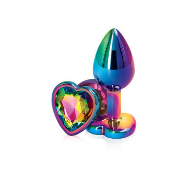 231407 - Rear Assets Heart Plug - 2.7 Inch - Just for you desires