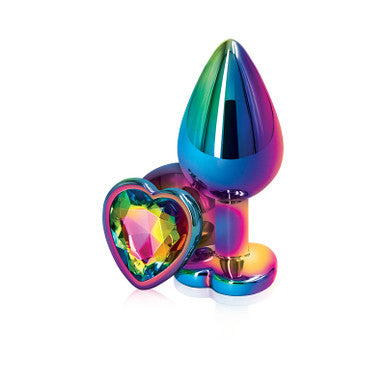 231408 - Rear Assets Heart Plug - 3.3 Inch - Just for you desires