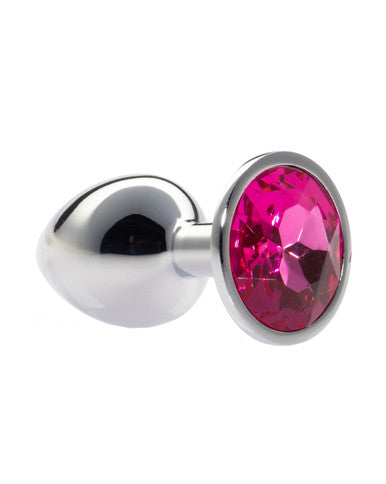 231490 - Kinki Range Alloy Gem Butt Plug - 2.8 Inch - Just for you desires