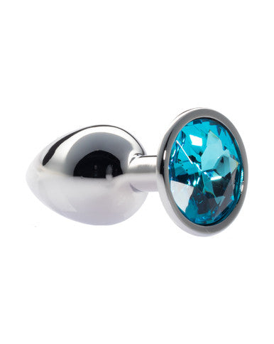 231493 - Kinki Range Alloy Gem Butt Plug - 2.8 Inch - Just for you desires