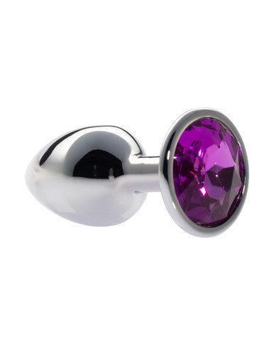 231495 - Kinki Range Alloy Gem Butt Plug - 2.8 Inch - Just for you desires