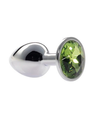 231496 - Kinki Range Alloy Gem Butt Plug - 2.8 Inch - Just for you desires