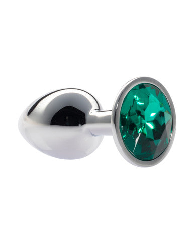 231497 - Kinki Range Alloy Gem Butt Plug - 2.8 Inch - Just for you desires