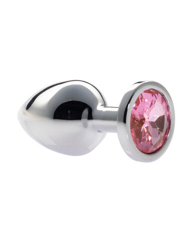 231502 - Kinki Range Alloy Gem Butt Plug - 3.2 Inch - Just for you desires