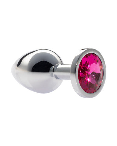 231503 - Kinki Range Alloy Gem Butt Plug - 3.2 Inch - Just for you desires