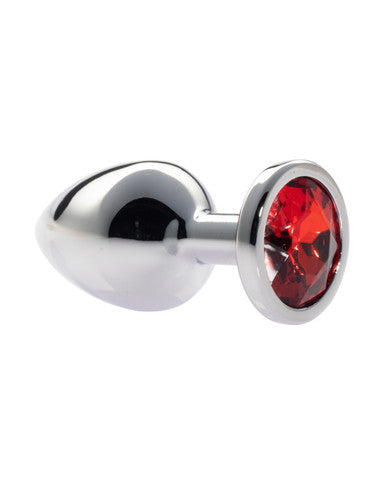 231504 - Kinki Range Alloy Gem Butt Plug - 3.2 Inch - Just for you desires