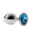 231505 - Kinki Range Alloy Gem Butt Plug - 3.2 Inch - Just for you desires