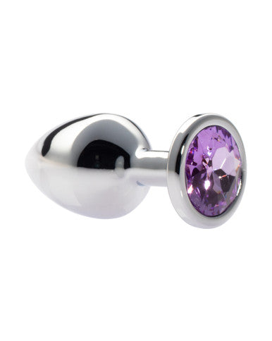 231507 - Kinki Range Alloy Gem Butt Plug - 3.2 Inch - Just for you desires