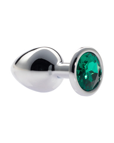 231510 - Kinki Range Alloy Gem Butt Plug - 3.2 Inch - Just for you desires