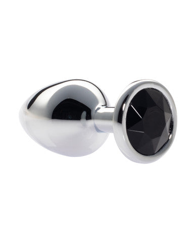 231512 - Kinki Range Alloy Gem Butt Plug - 3.2 Inch - Just for you desires