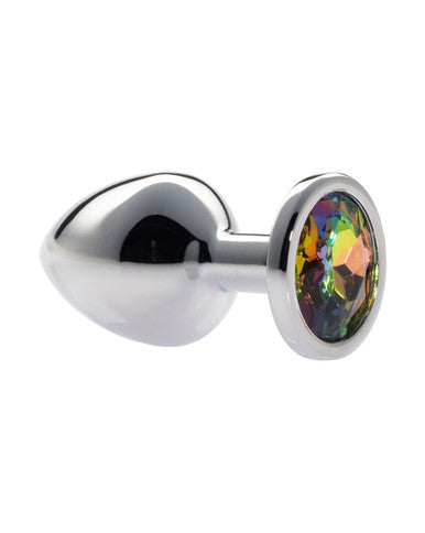 231513 - Kinki Range Alloy Gem Butt Plug - 3.2 Inch - Just for you desires