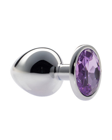 231520 - Kinki Range Alloy Gem Butt Plug - 3.7 Inch - Just for you desires