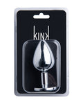 231521 - Kinki Range Alloy Gem Butt Plug - 3.7 Inch - Just for you desires
