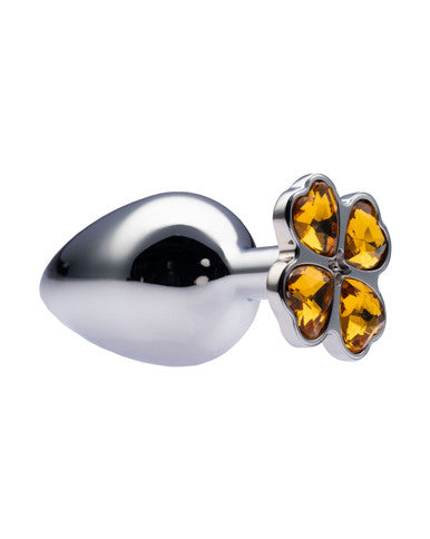 231609 - Kinki Range Flower Gem Butt Plug - 3.7 Inch - Just for you desires