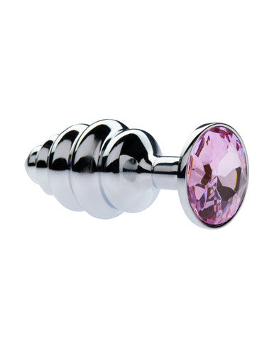 231634 - Kinki Range Alloy Gemmed Butt Plug - 2.9 Inch - Just for you desires