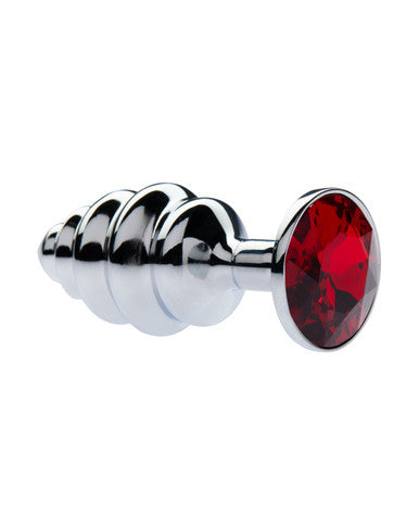 231635 - Kinki Range Alloy Gemmed Butt Plug - 2.9 Inch - Just for you desires
