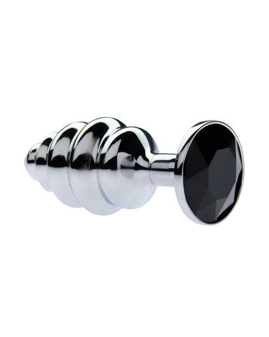 231643 - Kinki Range Alloy Gemmed Butt Plug - 2.9 Inch - Just for you desires