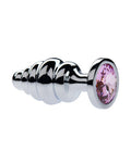 231646 - Kinki Range Alloy Gemmed Butt Plug - 3.2 Inch - Just for you desires