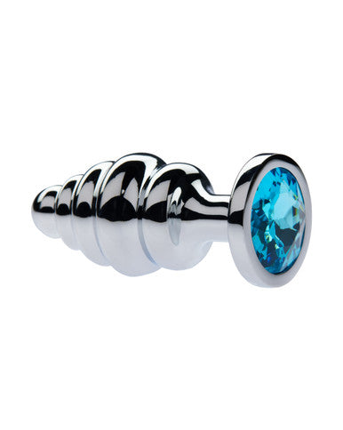 231649 - Kinki Range Alloy Gemmed Butt Plug - 3.2 Inch - Just for you desires