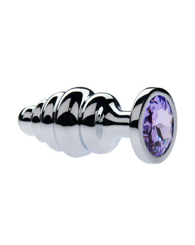 231651 - Kinki Range Alloy Gemmed Butt Plug - 3.2 Inch - Just for you desires