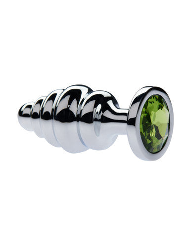 231653 - Kinki Range Alloy Gemmed Butt Plug - 3.2 Inch - Just for you desires