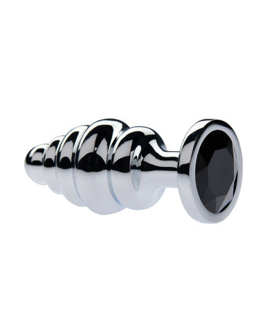 231656 - Kinki Range Alloy Gemmed Butt Plug - 3.2 Inch - Just for you desires