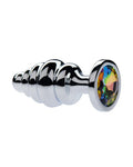 231657 - Kinki Range Alloy Gemmed Butt Plug - 3.2 Inch - Just for you desires