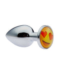 231736 - Kinki Lovey Dovey Emoji Anal Plug - 2.7 Inch - Just for you desires