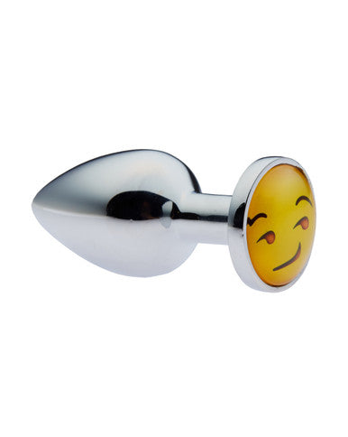 231737 - Kinki Smirk Emoji Anal Plug - 2.7 Inch - Just for you desires
