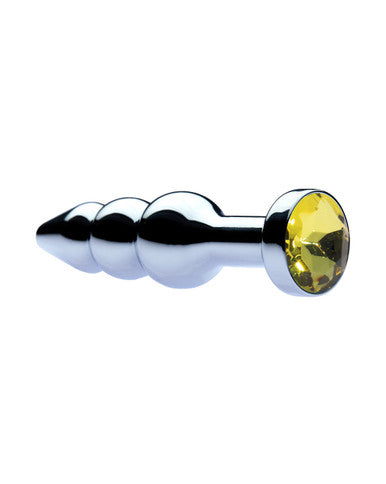 231792 - Kinki Jewelled Double Bulb Butt Plug - 4.1 Inch - Just for you desires