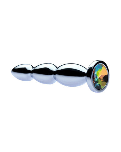 231804 - Kinki Jewelled Triple Bulb Butt Plug - 4.1 Inch - Just for you desires