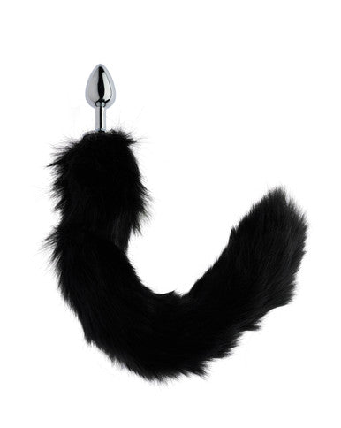 231985 - Black Butt Plug Tail - Just for you desires