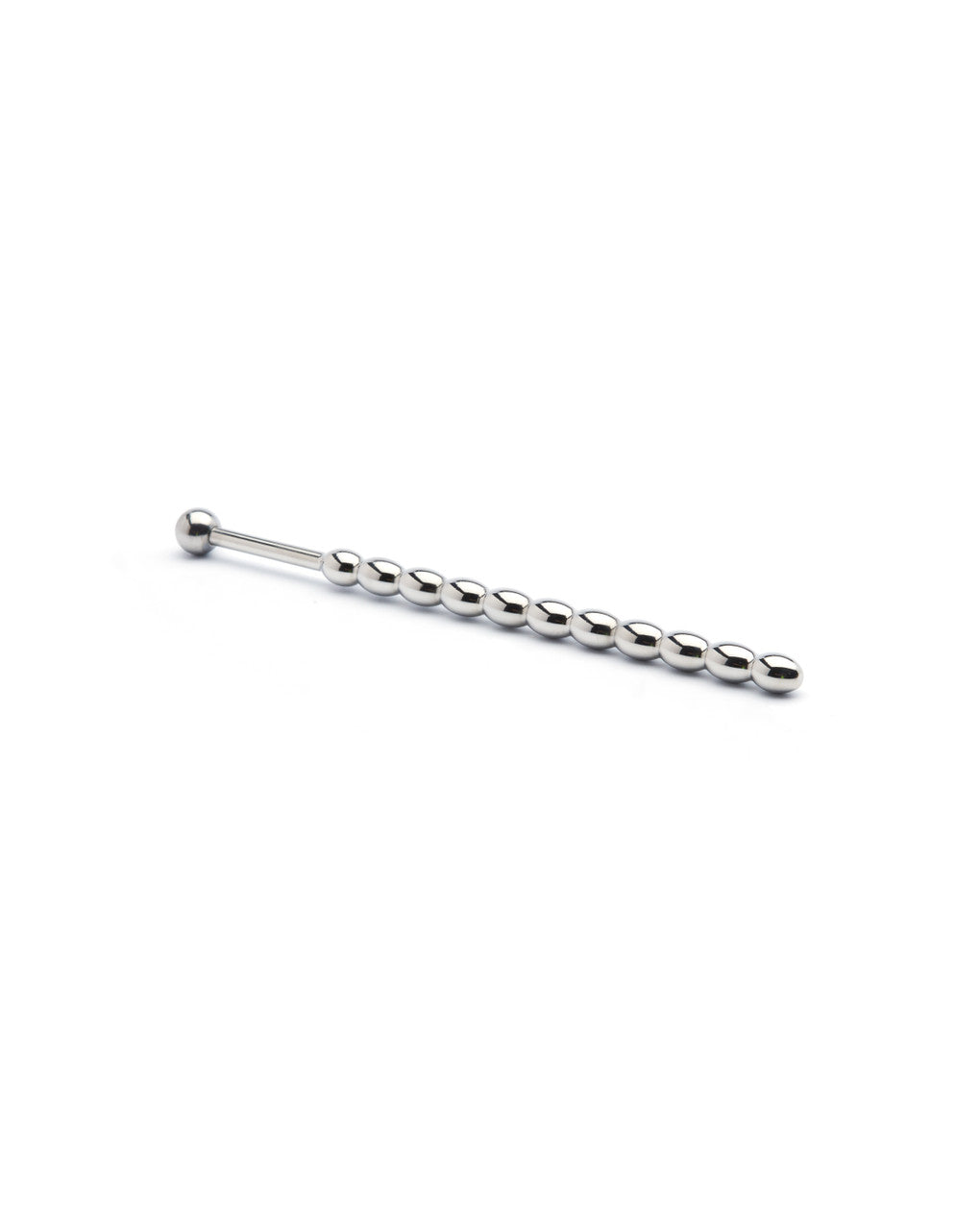 Kink - Stainless Steel Twisted Penis Plug 155mm x 10mm Weight 40g