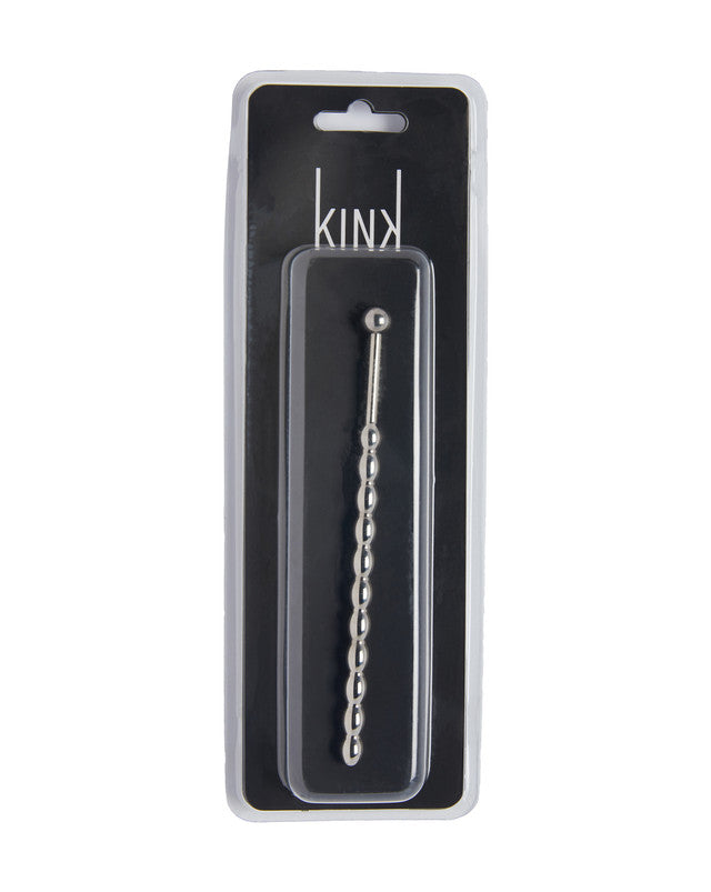 Kink - Stainless Steel Twisted Penis Plug 155mm x 10mm Weight 40g