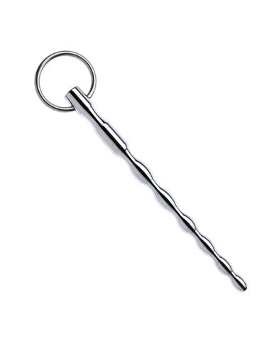 232114 - Kinki Range Stainless Steel Twisted Penis Plug - 5.3 Inch - Just for you desires