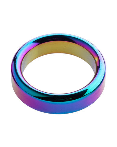 232156 - Kinki Range Iridescent Penis Head Ring - 1.6 Inch - Just for you desires