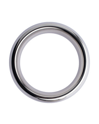 232180 - Kinki Range Stainless Steel Curved Penis Head Ring - 1.9 Inch - Just for you desires