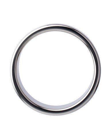 232183 - Kinki Range Stainless Steel Ridged Penis Head Ring - 1.9 Inch - Just for you desires