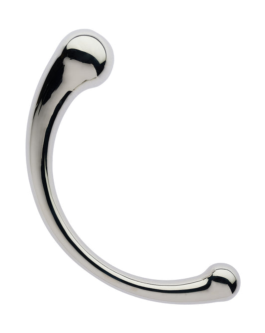 Kink - Stainless Steel Curved P Spot Massager 23 x 35  Weight 290g