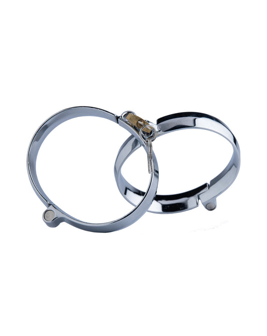 232377 - Kinki Range Cuffs With Padlock - 3.1 Inch - Just for you desires