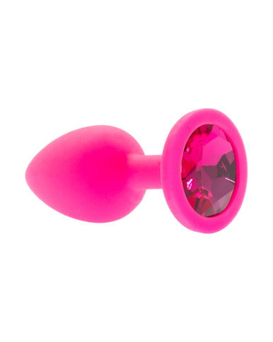 232438 - Kinki Range Silicone Gemmed Butt Plug - 2.8 Inch - Just for you desires