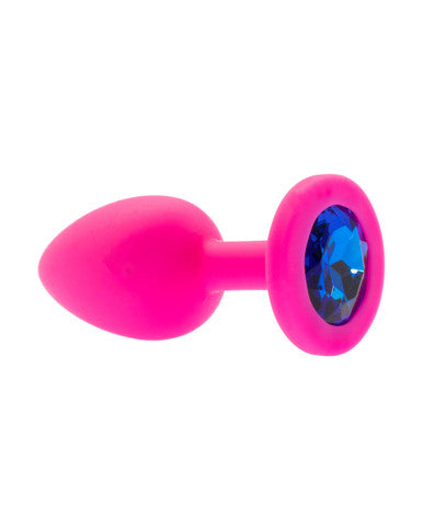 232441 - Kinki Range Silicone Gemmed Butt Plug - 2.8 Inch - Just for you desires